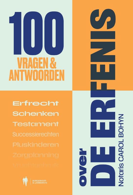 Omslag van 100 vragen en antwoorden over de erfenis