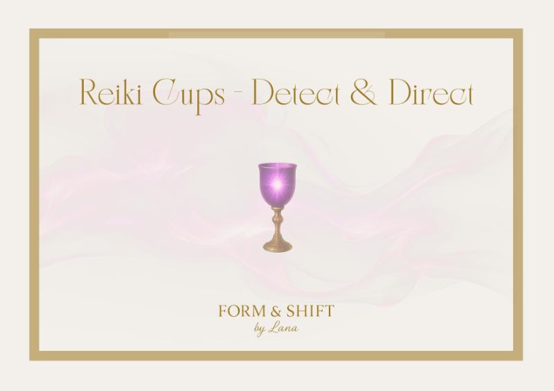 Omslag van Reiki Cups Detect & Direct
