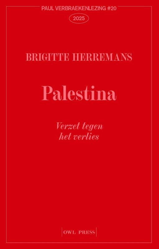 Omslag van Palestina, verzet tegen het verlies