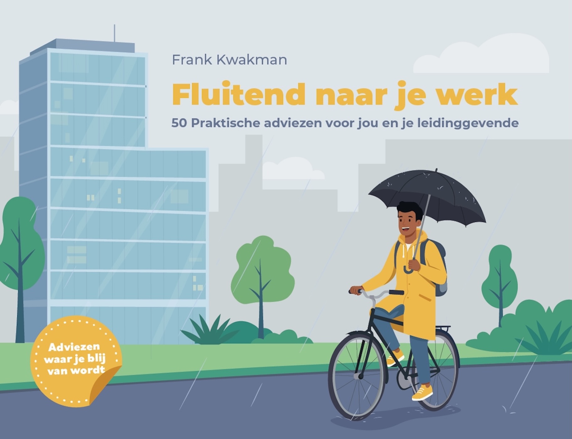 Omslag van Fluitend naar je werk