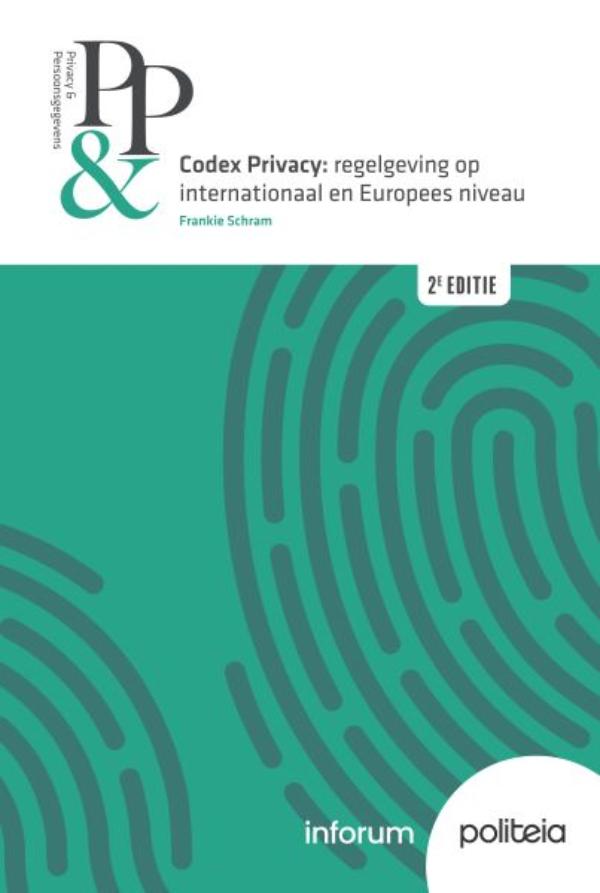 Omslag van Codex Privacy: regelgeving op internationaal en Europees niveau