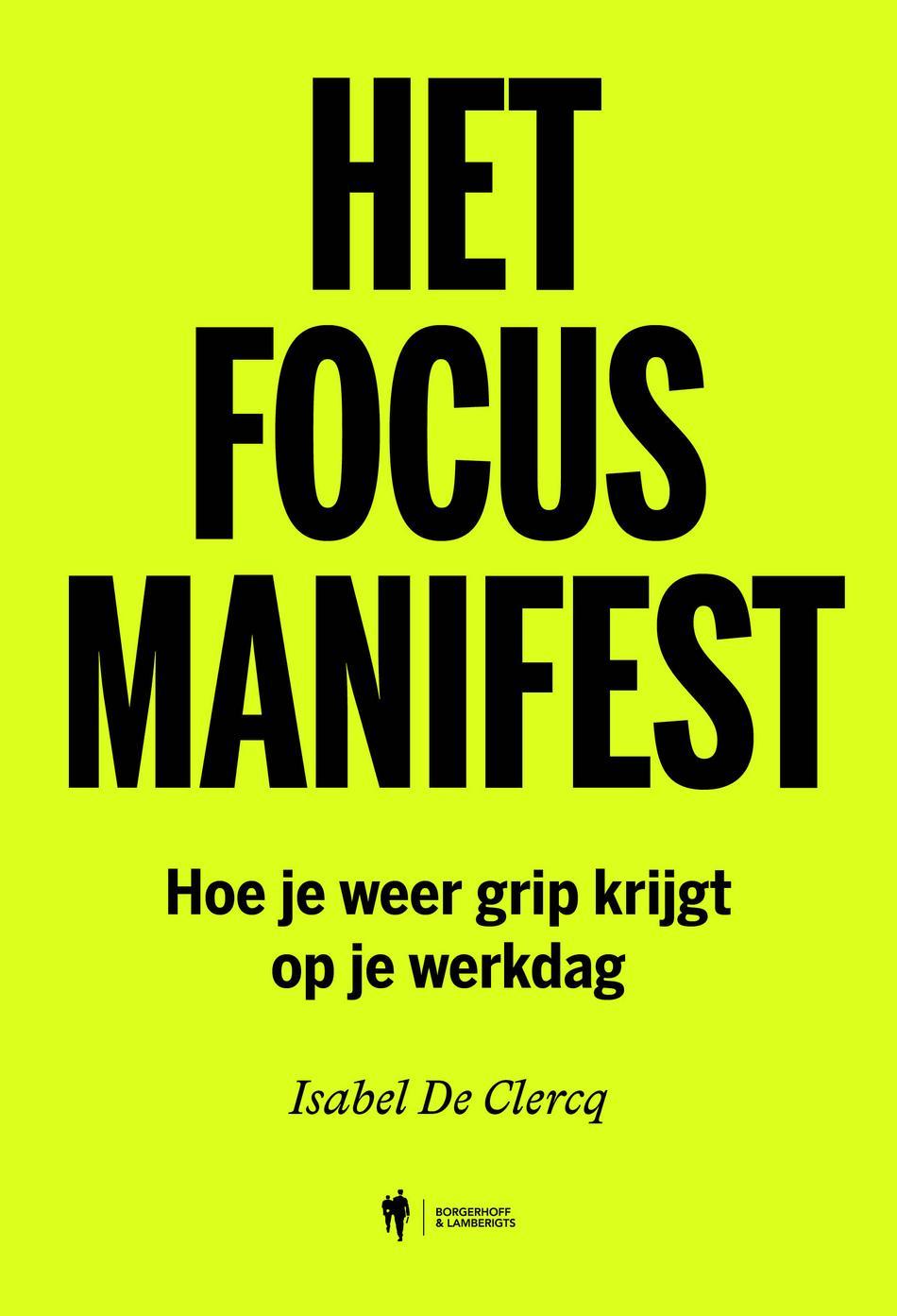 Omslag van Het Focusmanifest