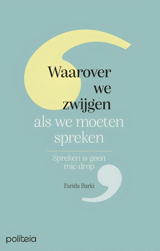 Omslag van Waarover we zwijgen als we moeten spreken