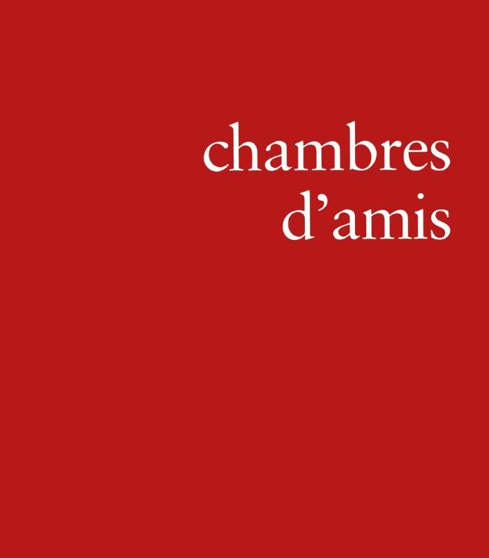 Omslag van Chambres d'amis
