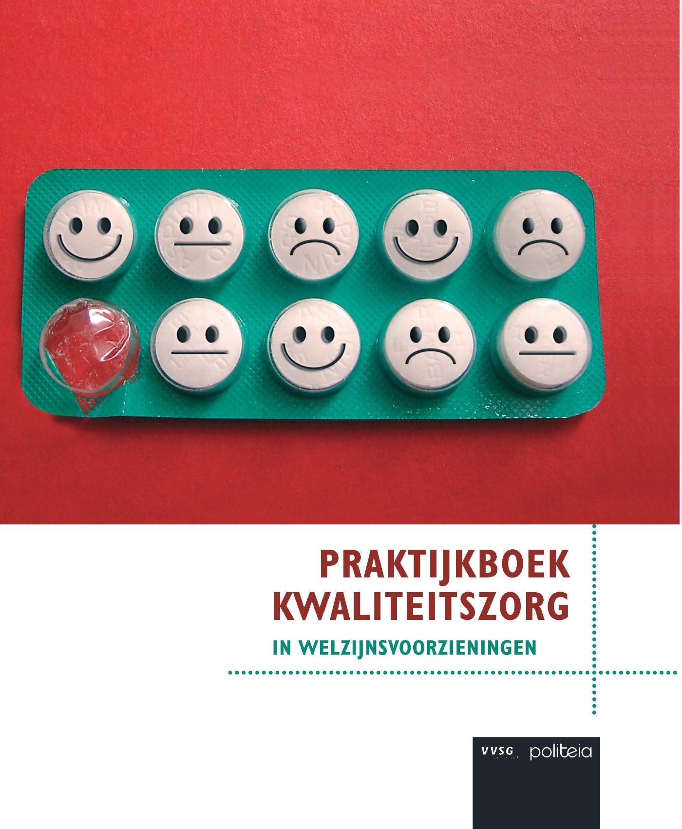 Omslag van Praktijkboek Kwaliteitszorg in welzijnsvoorzieningen