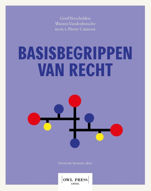 Omslag van Basisbegrippen van recht