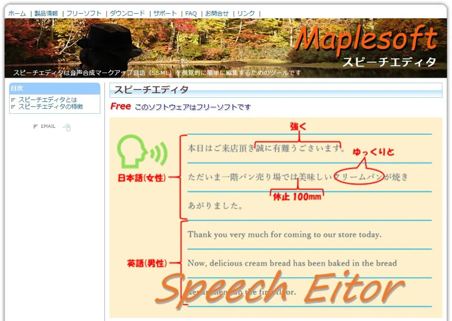 Speech Editor