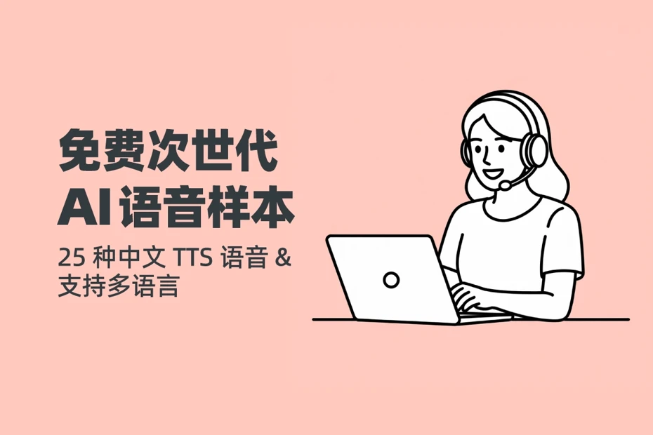 免费试听25种次世代AI中文语音样本。支持多语言朗读|语音朗读软件 Ondoku