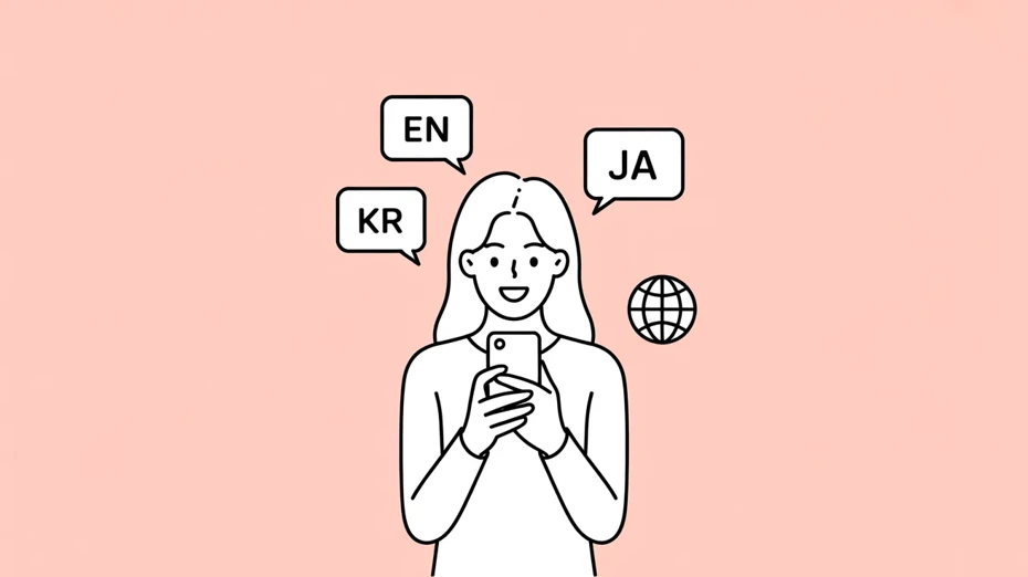 多言語ナレーションで海外向け動画を作るのもおすすめ!