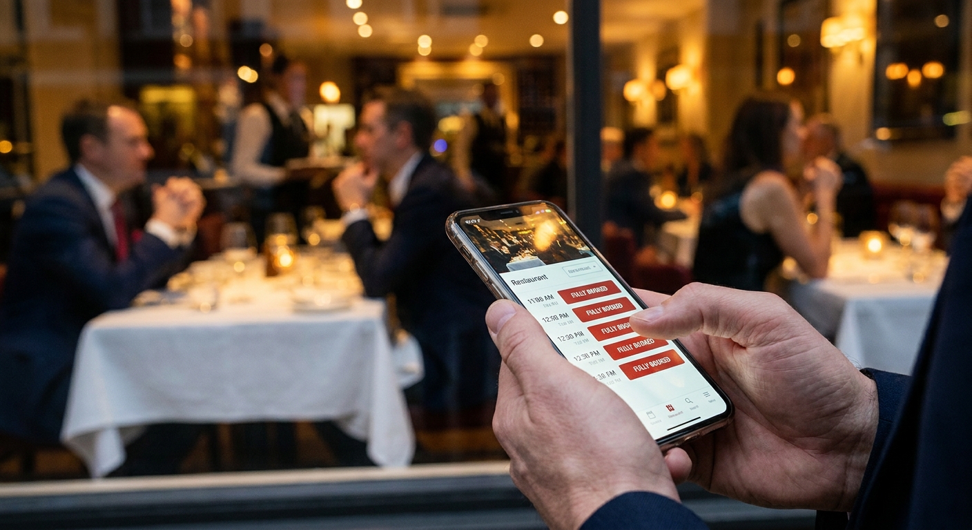 Reservation Apps Have Made Getting Into a Restaurant a Nightmare