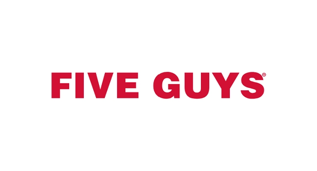 Logo that reads Five Guys