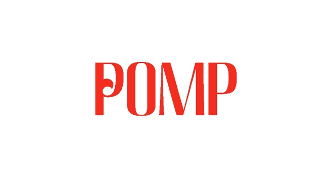 Logo that reads Pomp