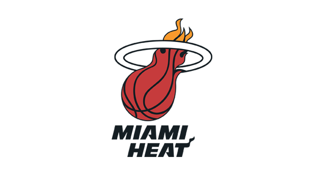 Logo that reads Miami Heat