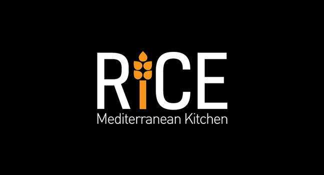 Logo that reads Rice Mediterranean Kitchen