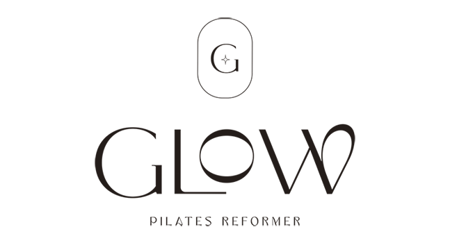 Logo that reads GLOW Pilates Reformer