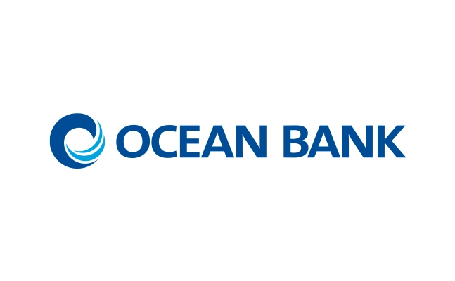 Logo that reads Ocean Bank