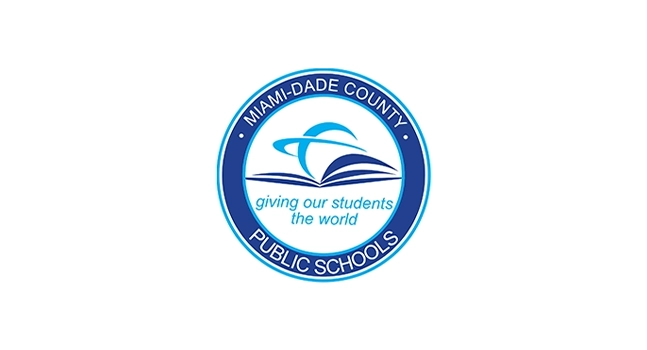 Logo that reads Miami Dade County Public Schools