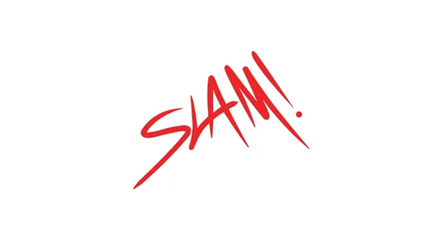 Logo that reads Slam!