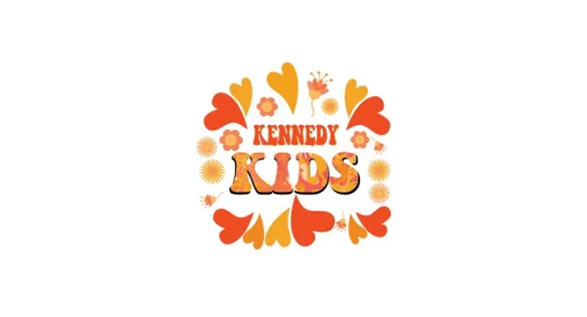 Logo that reads Kennedy Kids
