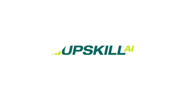 Logo that reads UpSkill AI