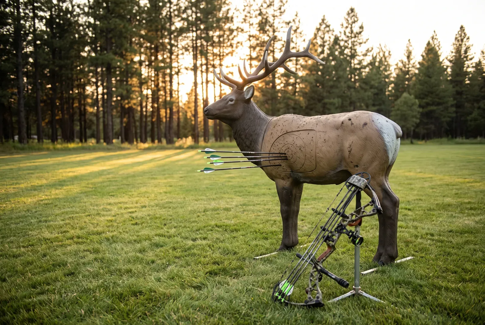 The Importance of Shooting Practice With Elk Vitals Targets