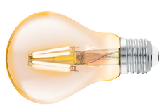 Sijalica Vintage Amber LED Filament okrugla (e. klasa A++)