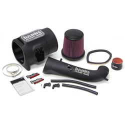  Banks Power 41880 Cold Air Intake Ram-Air Intake System  with Black Polyethylene Tube Oiled Red Filter 