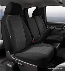 FIA OE37-28 CHARC Woolen Fabric Charcoal Oe Seat Cover With Adjustable Headrests