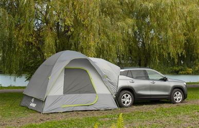  NAPIER ENT 19100 Tent Backroadz Ground Tent 7 Foot Center Height 68D Polyester Taffeta Tent Material With Grey And Green Color