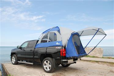  NAPIER ENT 57044 Tent Sportz 57 Series Truck Bed 75D Polyester Taffeta With Taped Seams Tent Material Blue And Gray Color