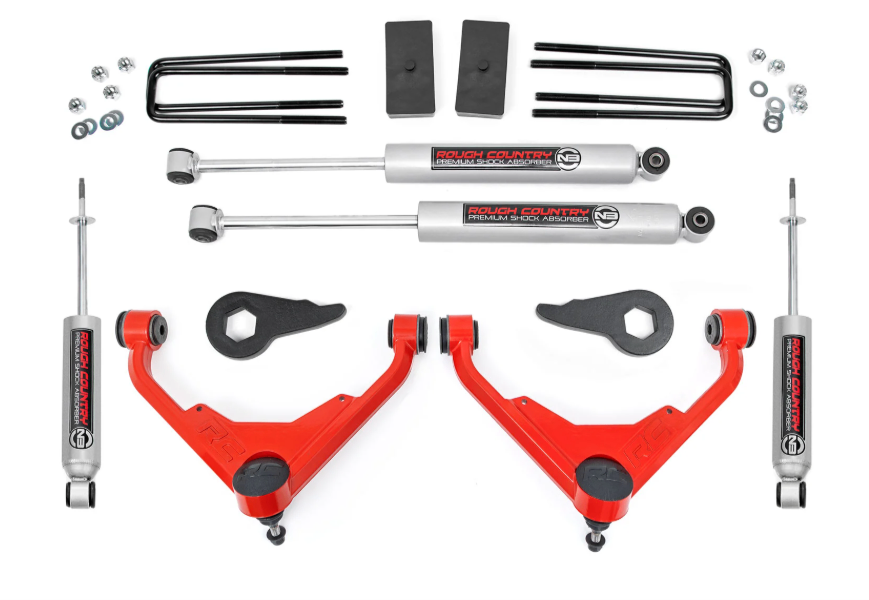 3 Inch Lift Kit | FK/FF Code | Chevy/GMC Sierra/Silverado 2500 HD Suburban/Yukon XL 2500 (01-10)