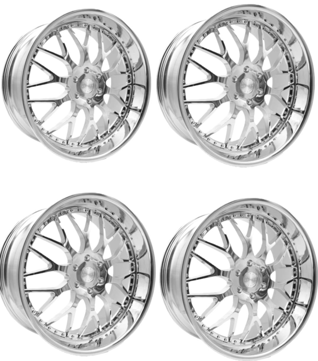 Esko wheels 4.0 Chrome Set 22x9.5 | 6x139 