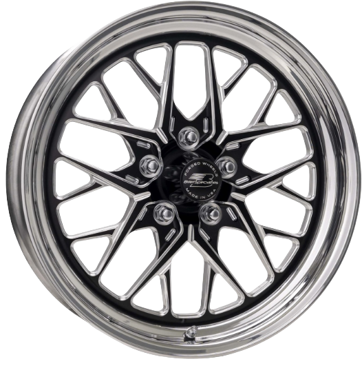 Wheels - Billet Specialties Redline 18x11 5x5 Black and Polished