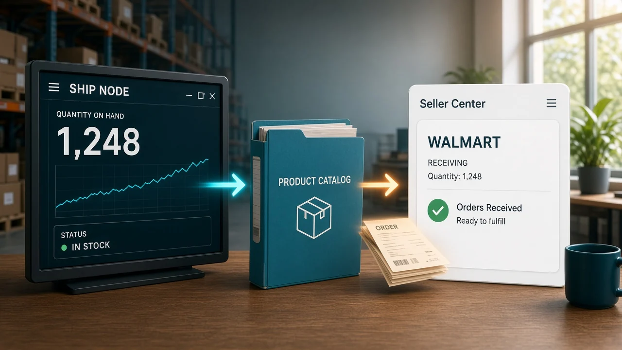 Walmart Marketplace Integration for Items, Stock, and Orders