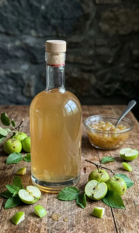 Яблучний кордіал (із кислих яблук)
