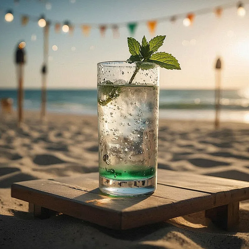 Трава біля моря