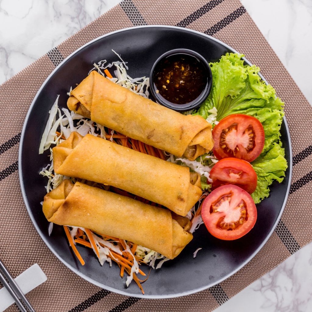 Cách làm nem rán giòn ngon bằng nồi chiên không dầu - Chuỗi siêu thị ...
