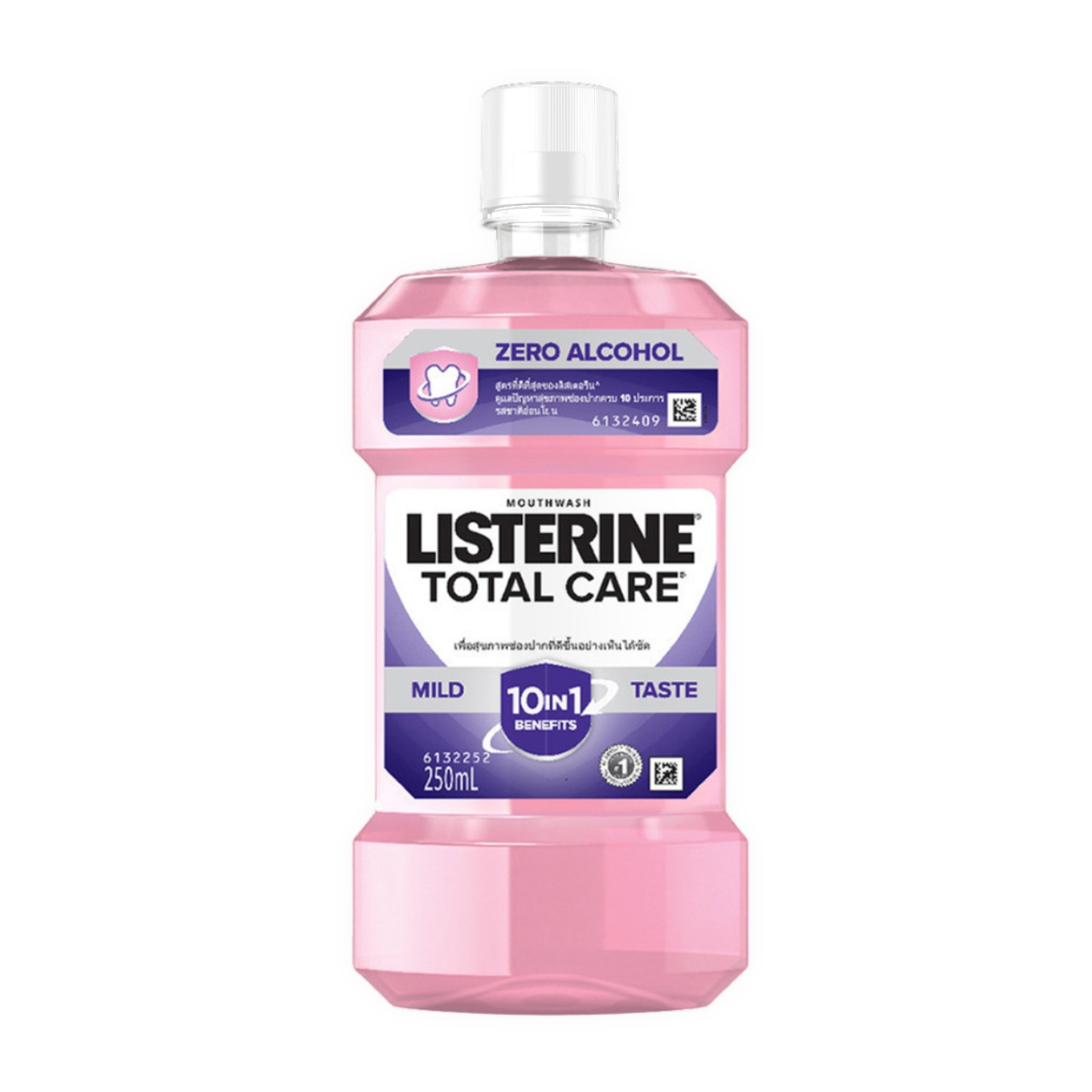 Nước Súc Miệng Total Care Zero Alcohol Listerine Chai 250ml