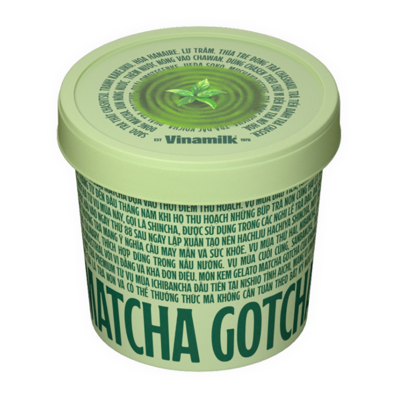 Kem Gelato Matcha Vinamilk Hộp 90ml