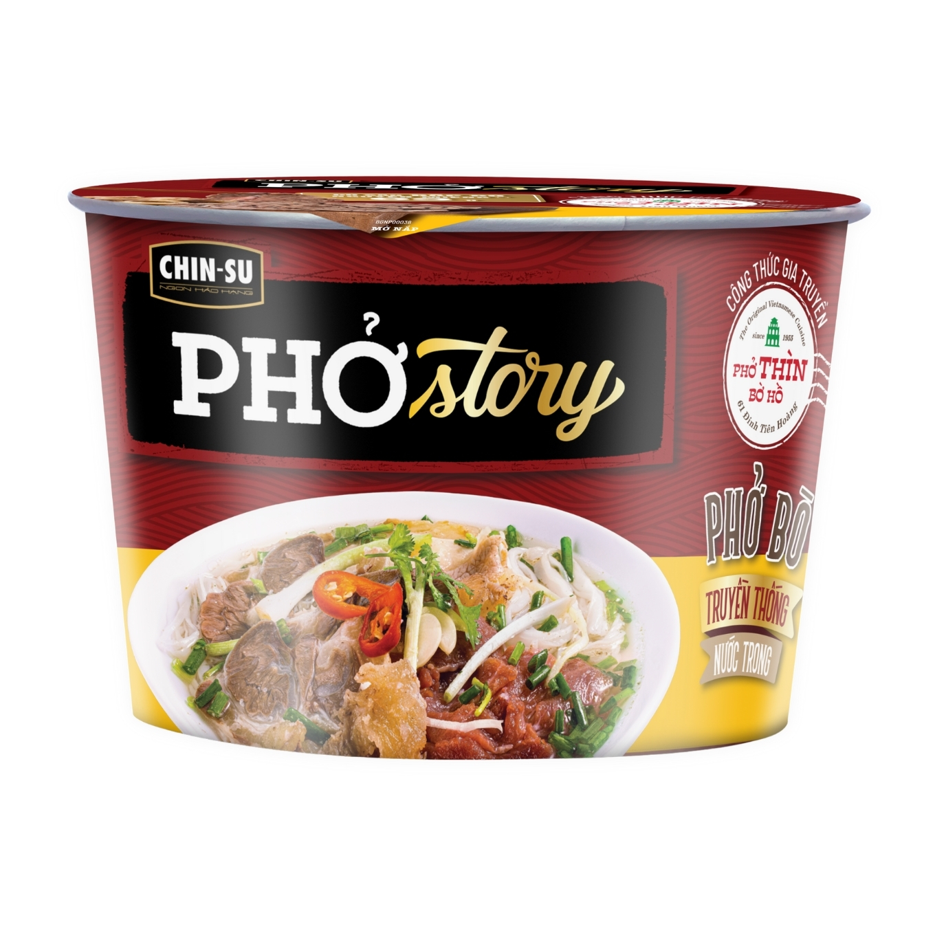 Phở Bò Truyền Thống Nước Trong Có Thịt Thật Phở Story Chinsu Tô 134g
