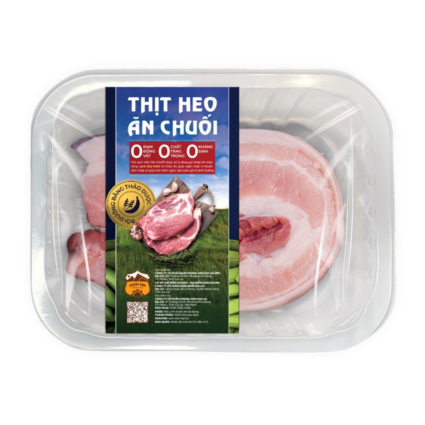Ba rọi heo HAC khay 400g - Chuỗi siêu thị thực phẩm tươi ngon, chất ...