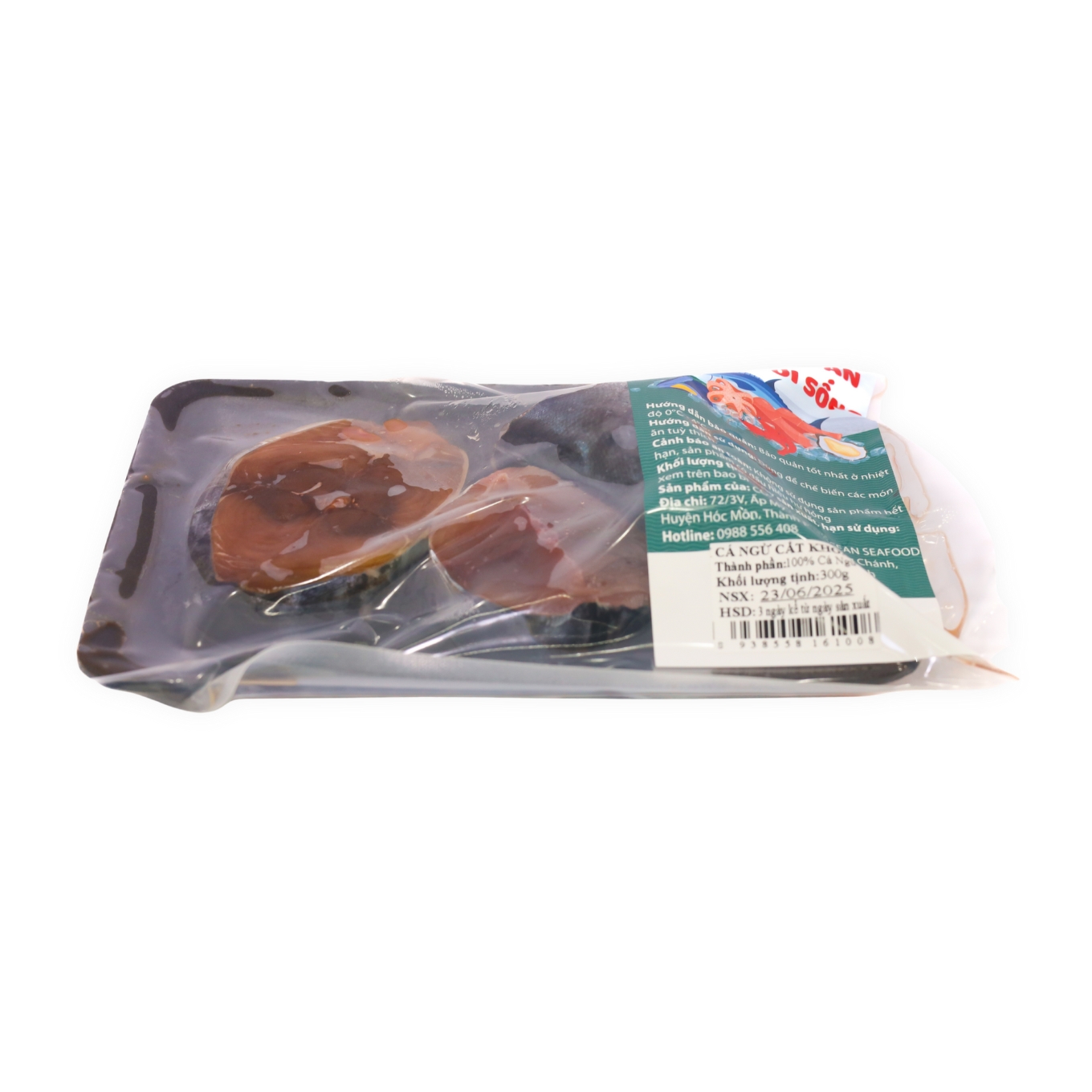 Cá Ngừ Cắt Khoanh OCF 300g (KHAY)