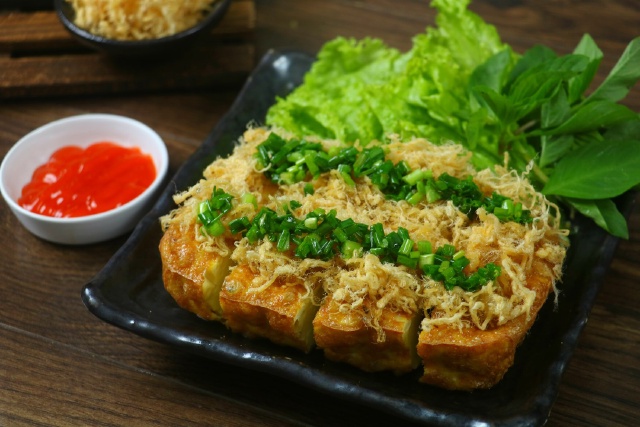 Đậu hũ trứng bắc thảo