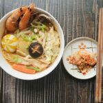 Mì udon kimchi hải sản