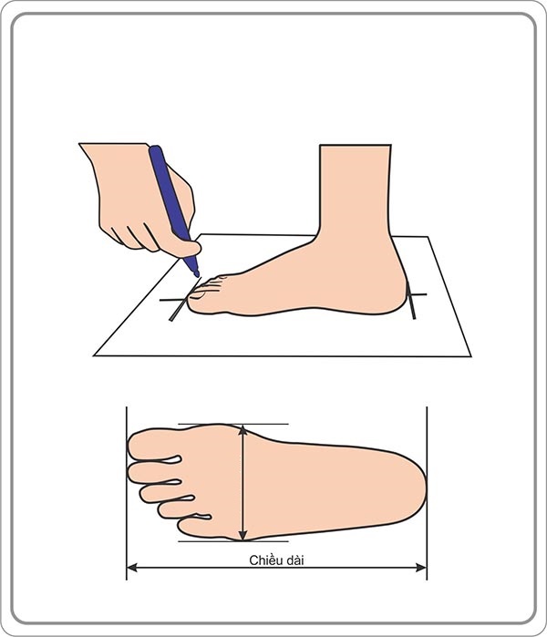 cách chọn size giày