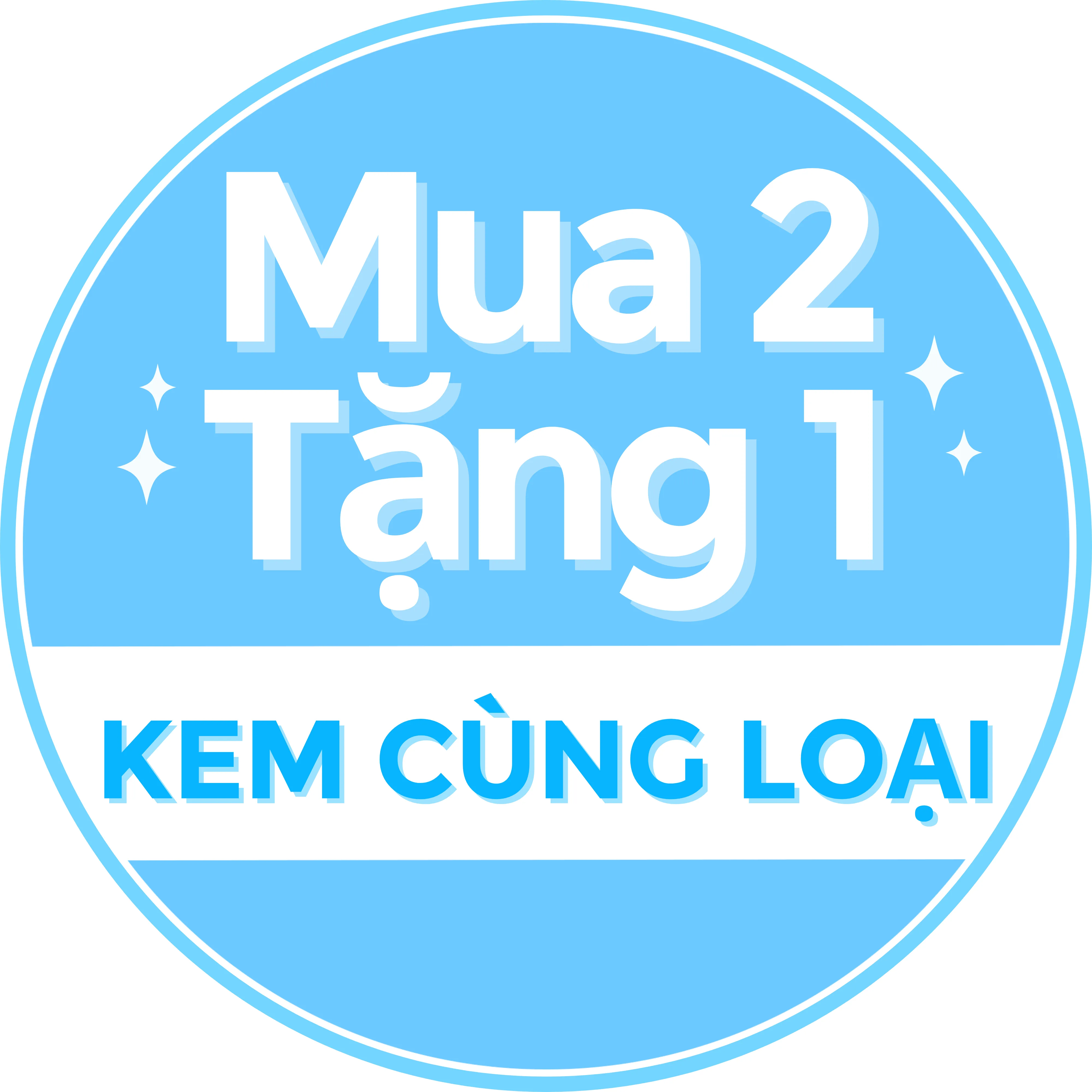 MUA 2 TẶNG 1 - KEM CÙNG LOẠI