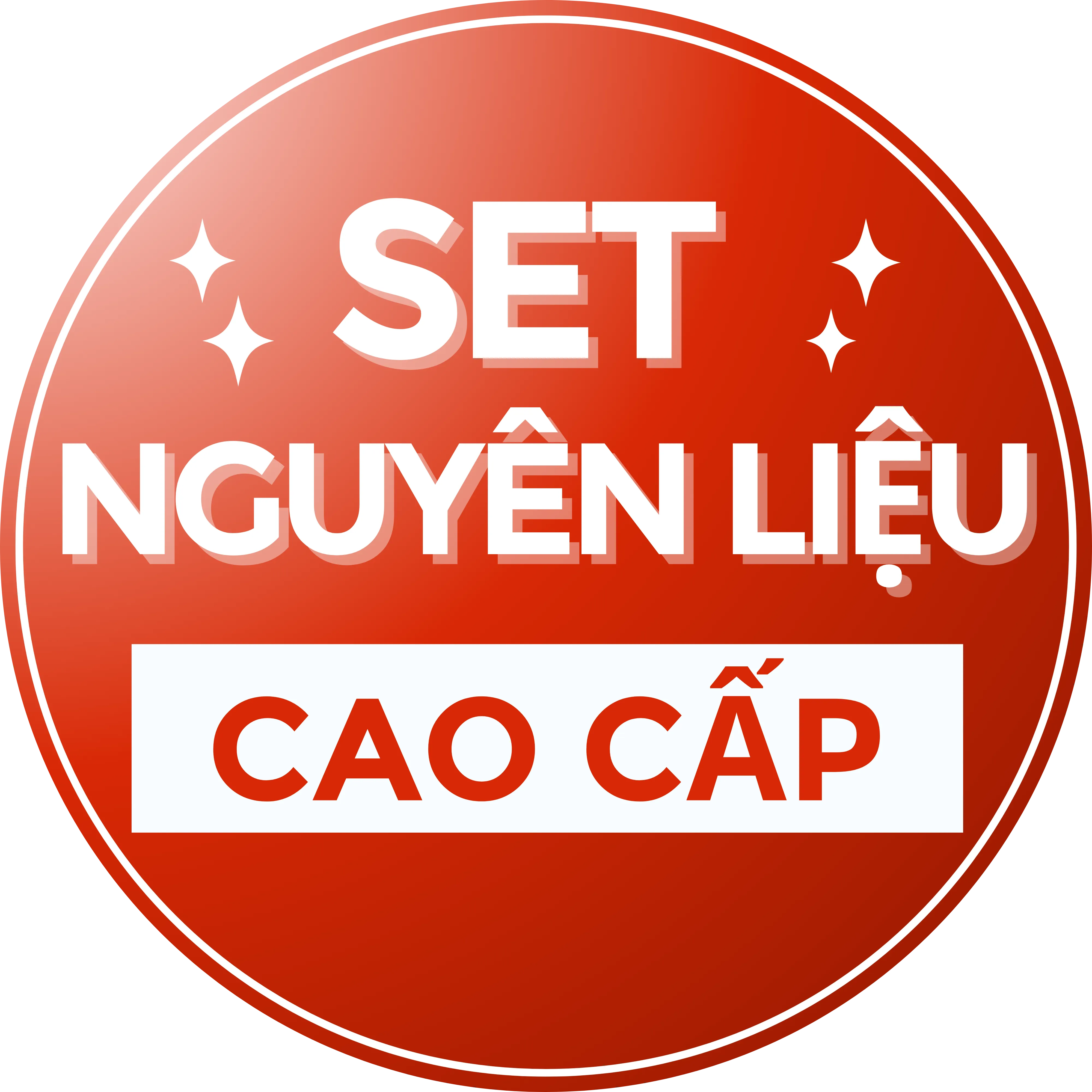 Set nguyên liệu cao cấp