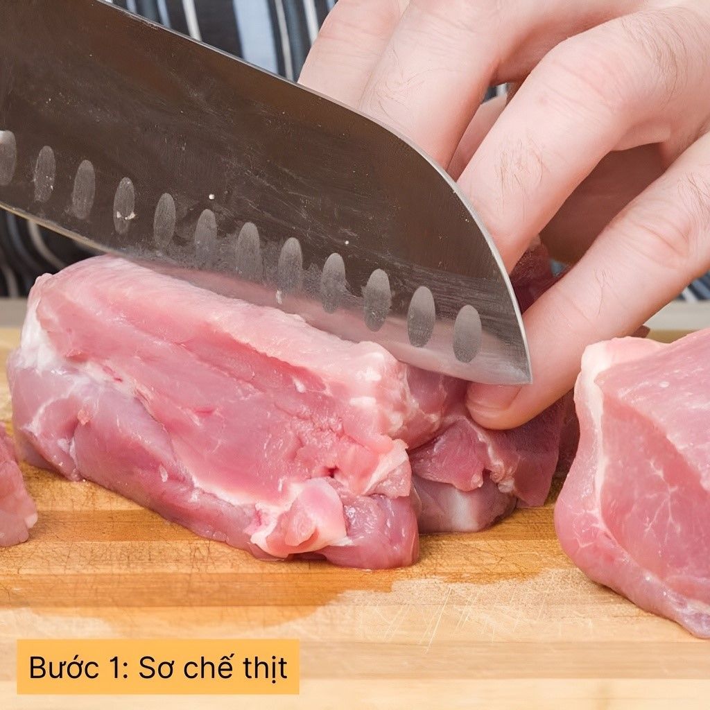 sơ chế thịt