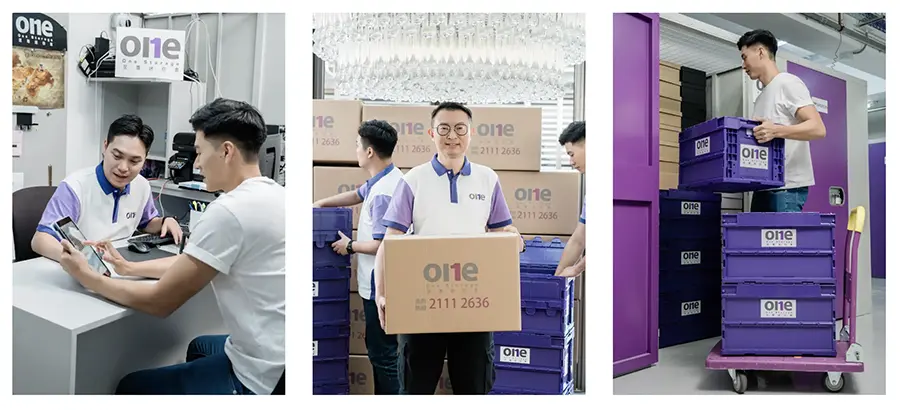 One Box 至尊迷你箱 - 為One Storage 至尊迷你倉流動上門儲備服務
