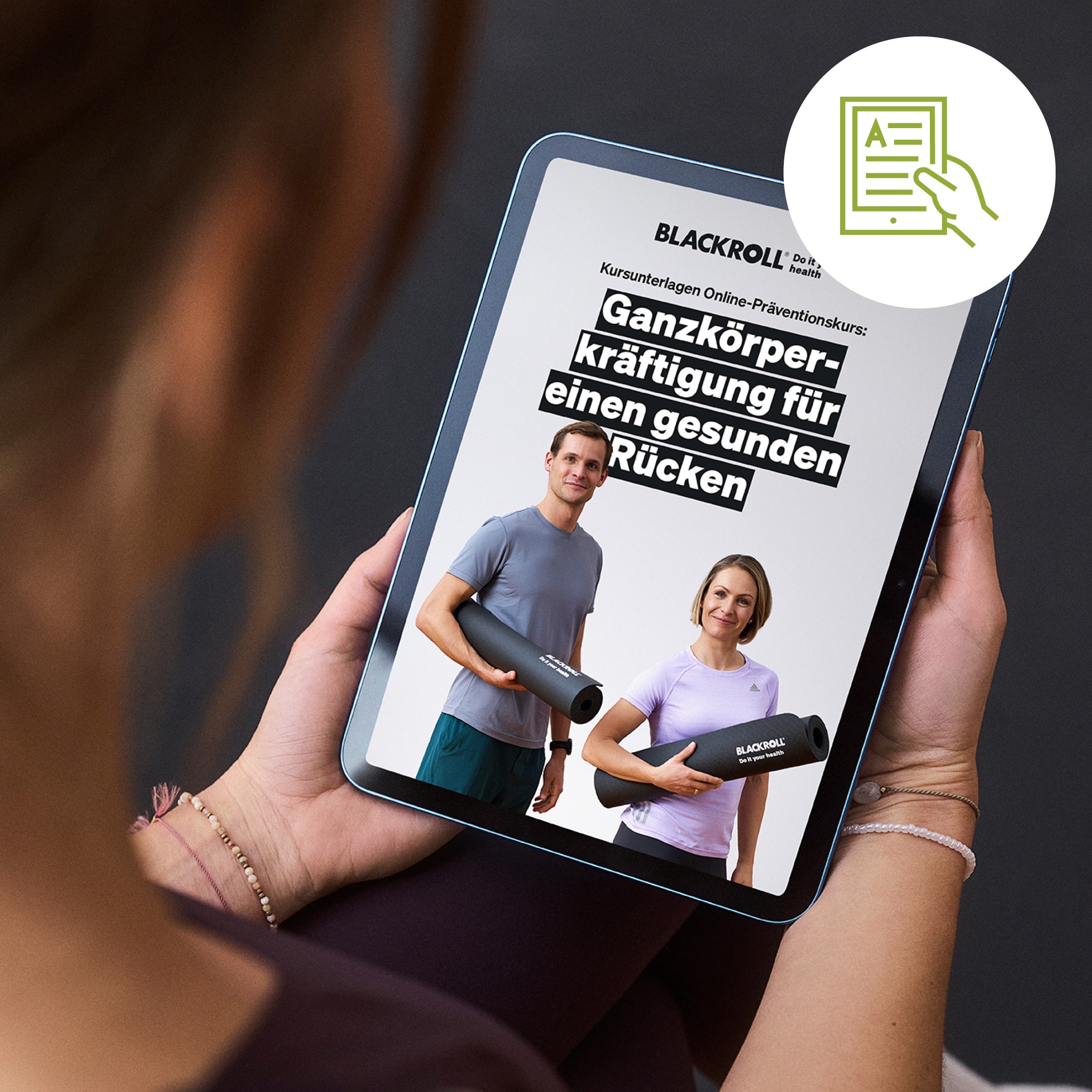 Ganzkörperkräftigung online – Zertifizierter Rücken-Präventionskurs